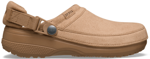 Classic Crafted Vegan Suede Clog - Milk Chocolate