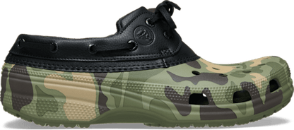 Classic Duck Camo Boat Shoe - Black/Cargo