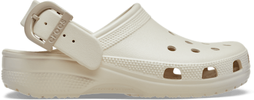 Classic Enamel Buckle Clog - Frappé