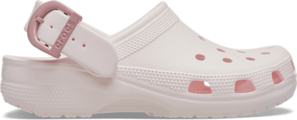 Classic Enamel Buckle Clog - Bubble Ice