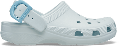 Classic Enamel Buckle Clog - Vapor Ice