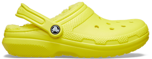 Classic Lined Clog - Cyber Yellow