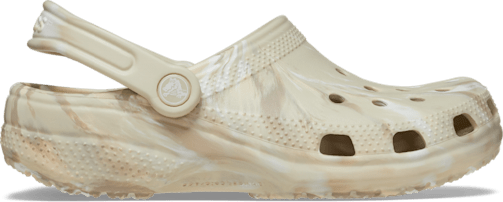 Classic Marbled Clog - Bone / Multi
