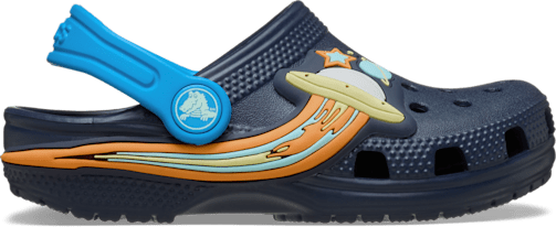 Toddler Classic UFO Lights Clog - Navy