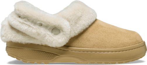 Classic Unfurgettable Vegan Suede Clog - Tan