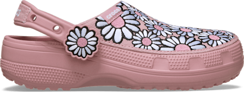 Crafted Daisy Clog - Mauve