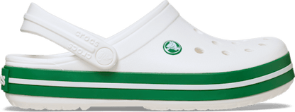 Crocband™ Clog - White / Green Ivy