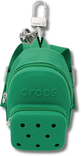 Crocs Classic Backpack Bag Charm - Pitch Green