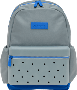 Nylon Backpack - Grey / Multi