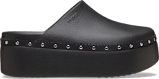 Dylan Platform Studded Clog - Black