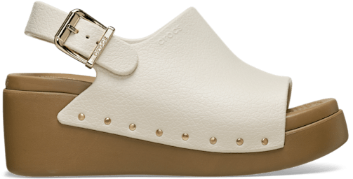 Dylan Studded Platform Slide - Frappé/Sepia