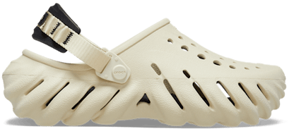 Echo Clog - Bone / Black