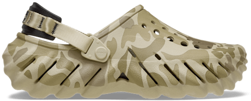 Echo Duck Camo Clog - Bone / Black