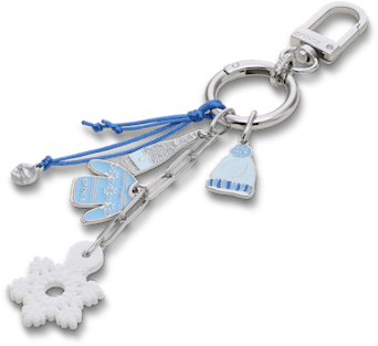 Fair Isle Ice Bag Charm - Multi