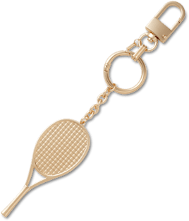 Favorite Icons Bag Charm - Gold