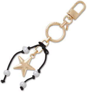 Favorite Icons Bag Charm - Star Gold