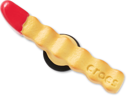 French Fry Dipped in Ketchup
