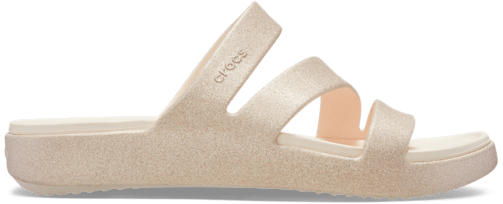 Getaway Glimmer Strappy - Peach Ice