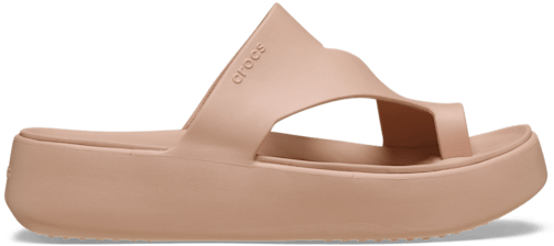 Getaway Platform Toe Loop - Pink Caramel