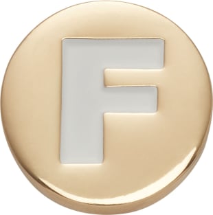 Gold Letter F