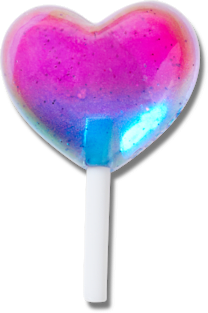 Jelly Heart Lollipop