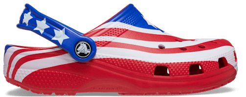 Kids’ Classic American Flag Clog - Multi
