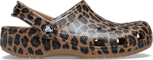 Kids' Classic Animal Clog - Sepia / Leopard