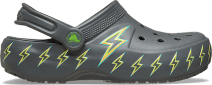 Kids' Classic Bolt Lights Clog - Carbon