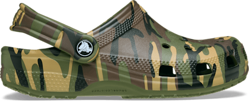 Kids' Classic Camouflage Clog - Army Green / Multi