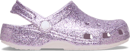 Kids' Classic Chunky Glitter Clog - Grape Ice