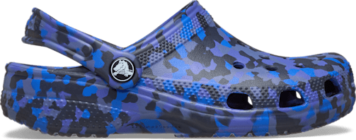Kids' Classic Confetti Clog - Blue Bolt / Multi