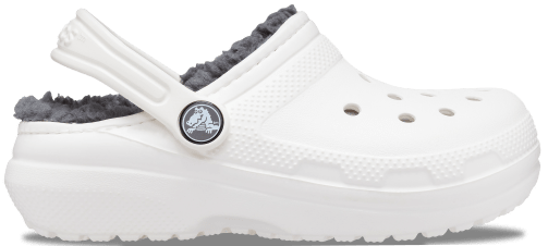 Kids' Classic Lined Clog - White / Grey