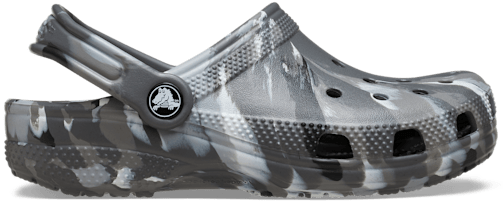 Kids' Classic Marbled Clog - Slate Grey / Multi