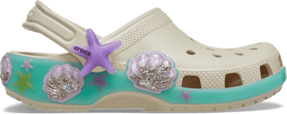 Kids' Classic Sea Sparkle Shaker Clog - Frappé