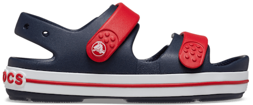 Kids' Crocband™ Cruiser Sandal - Navy / Varsity Red