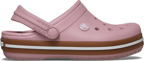 Kids' Crocband Gum Clog - Mauve/Gum