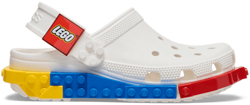 Kids’ LEGO® Creativity Clog - White