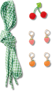 Laces and Fresh Fruits Charm Kit
