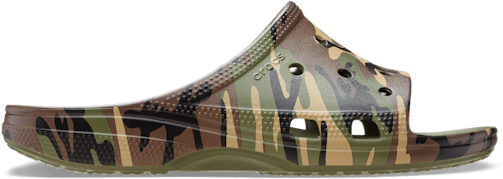 Men’s Camouflage Saturday Slide - Army Green / Multi
