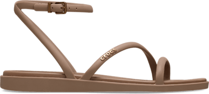 Miami Ankle Strap Sandal - Milk Chocolate