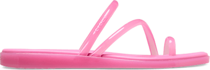 Miami Toe Loop Jelly Sandal - Pink Lemonade Jelly