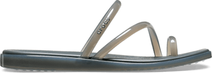 Miami Toe Loop Jelly Sandal - Carbon Jelly