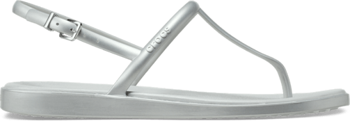 Miami Metallic Thong Flip - Silver