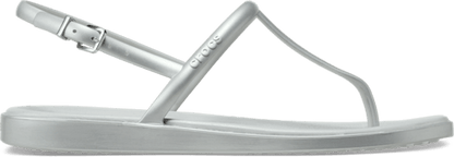 Miami Metallic Thong Flip - Silver
