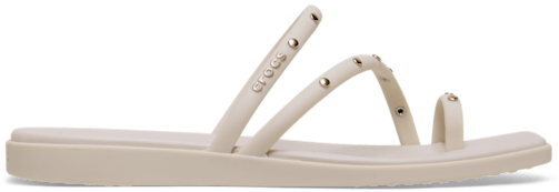 Miami Toe Loop Studded Sandal - Almond Tint