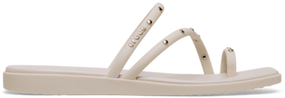 Miami Toe Loop Studded Sandal - Almond Tint