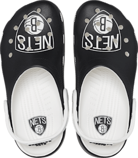 NBA™ Brooklyn Nets Classic Clog - White / Black