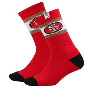 NFL San Francisco 49ers Crocs Socks - Multi