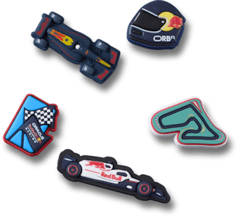Oracle Red Bull Racing Crocs 5 Pack Jibbitz