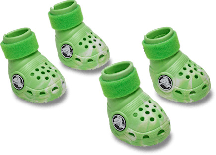 Pet Crocs Boots - Green Slime